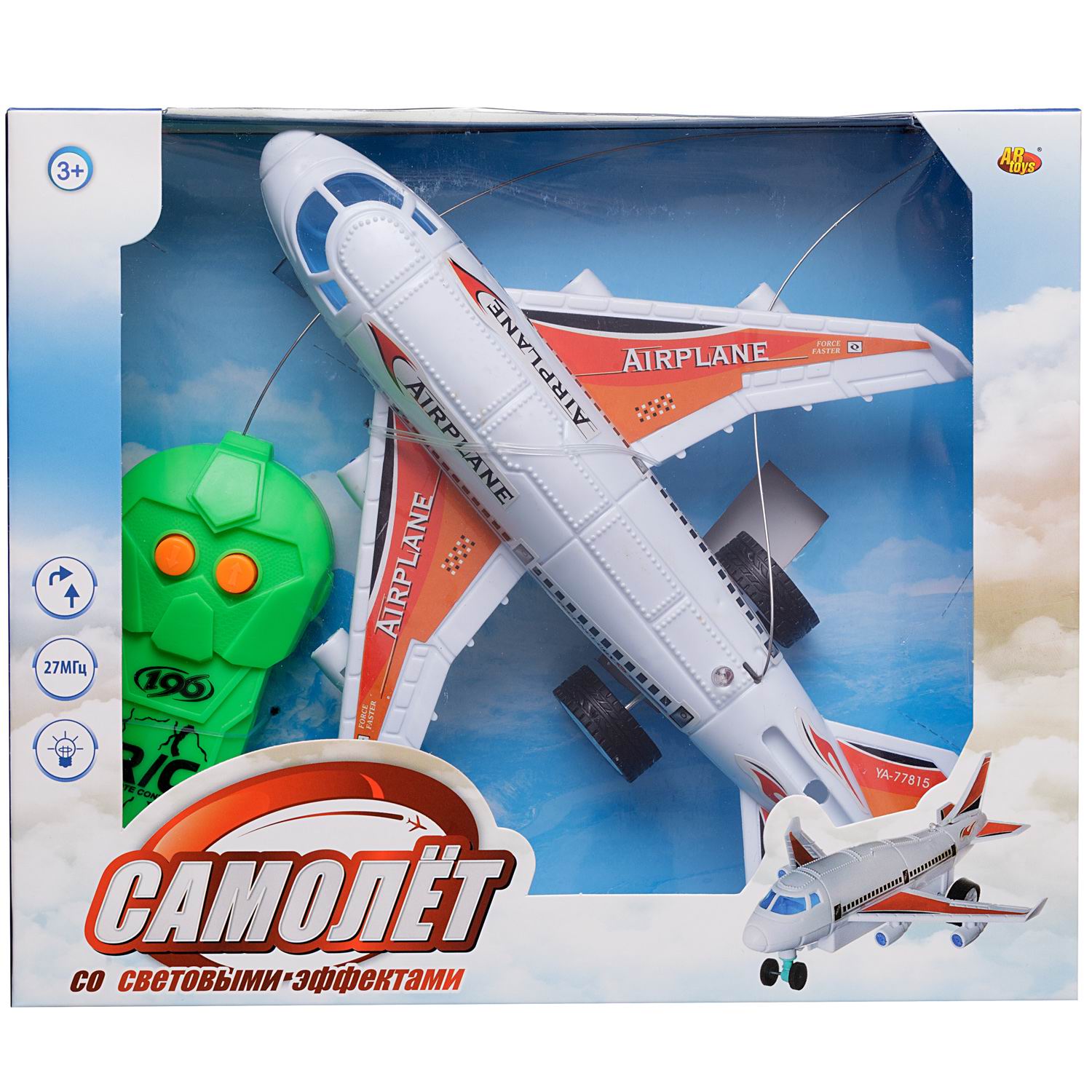 Самолет РУ Abtoys - фото 1