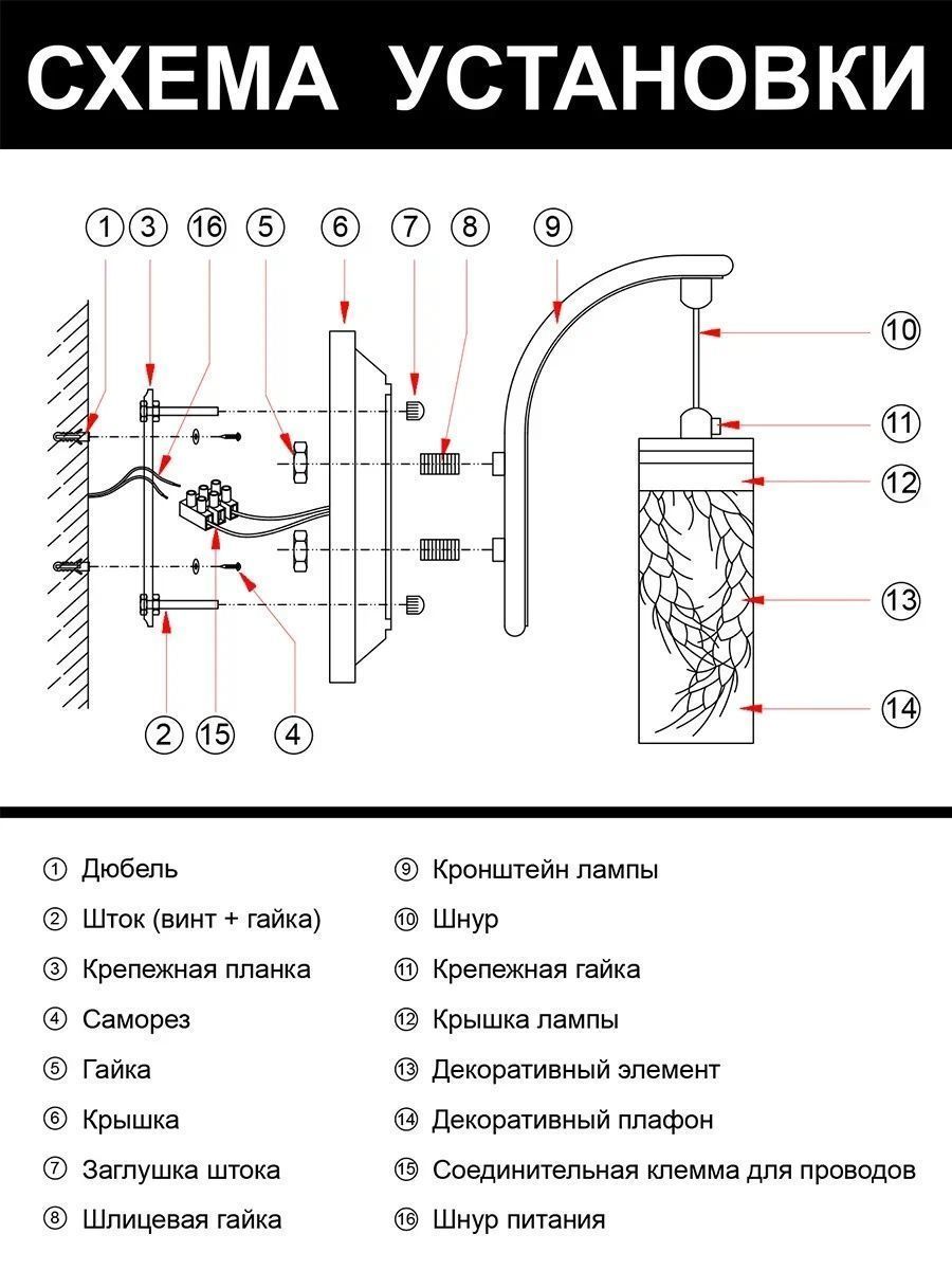 Бра настенный светильник LLL Бабочка зеленый FX600 6009 - фото 6