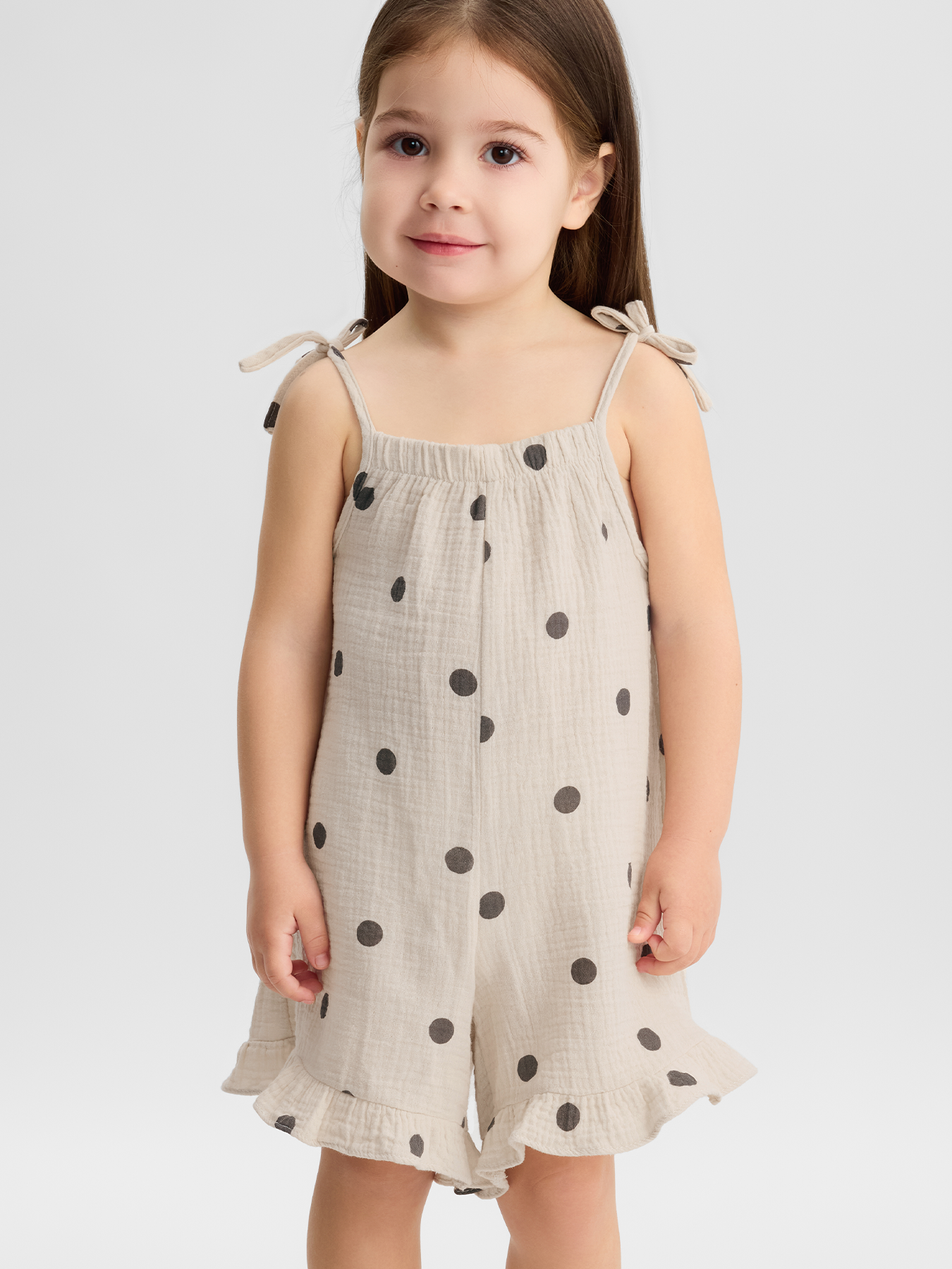 Комбинезон Happy Baby 88195_beige with dots - фото 1