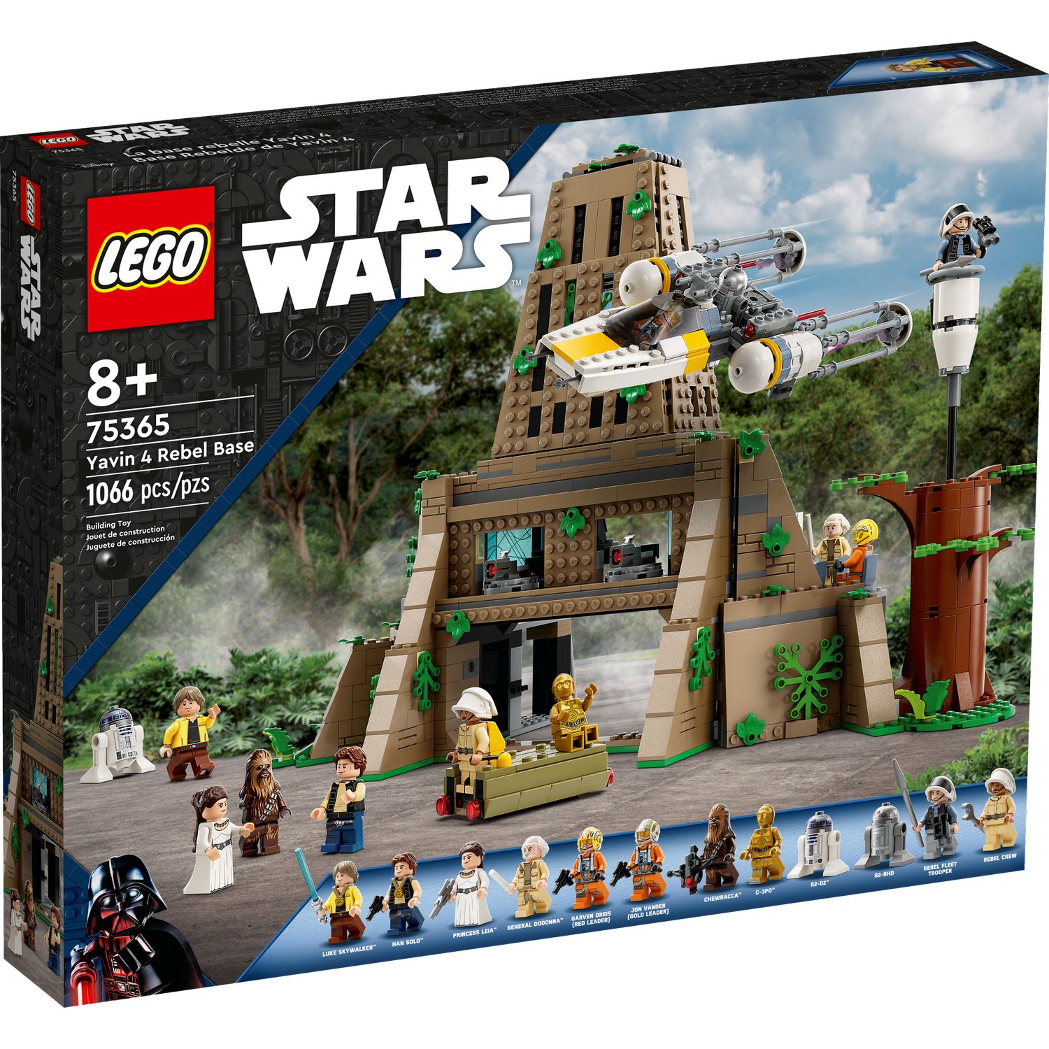 Конструктор LEGO Star Wars Yavin Rebel Base блочный - фото 1