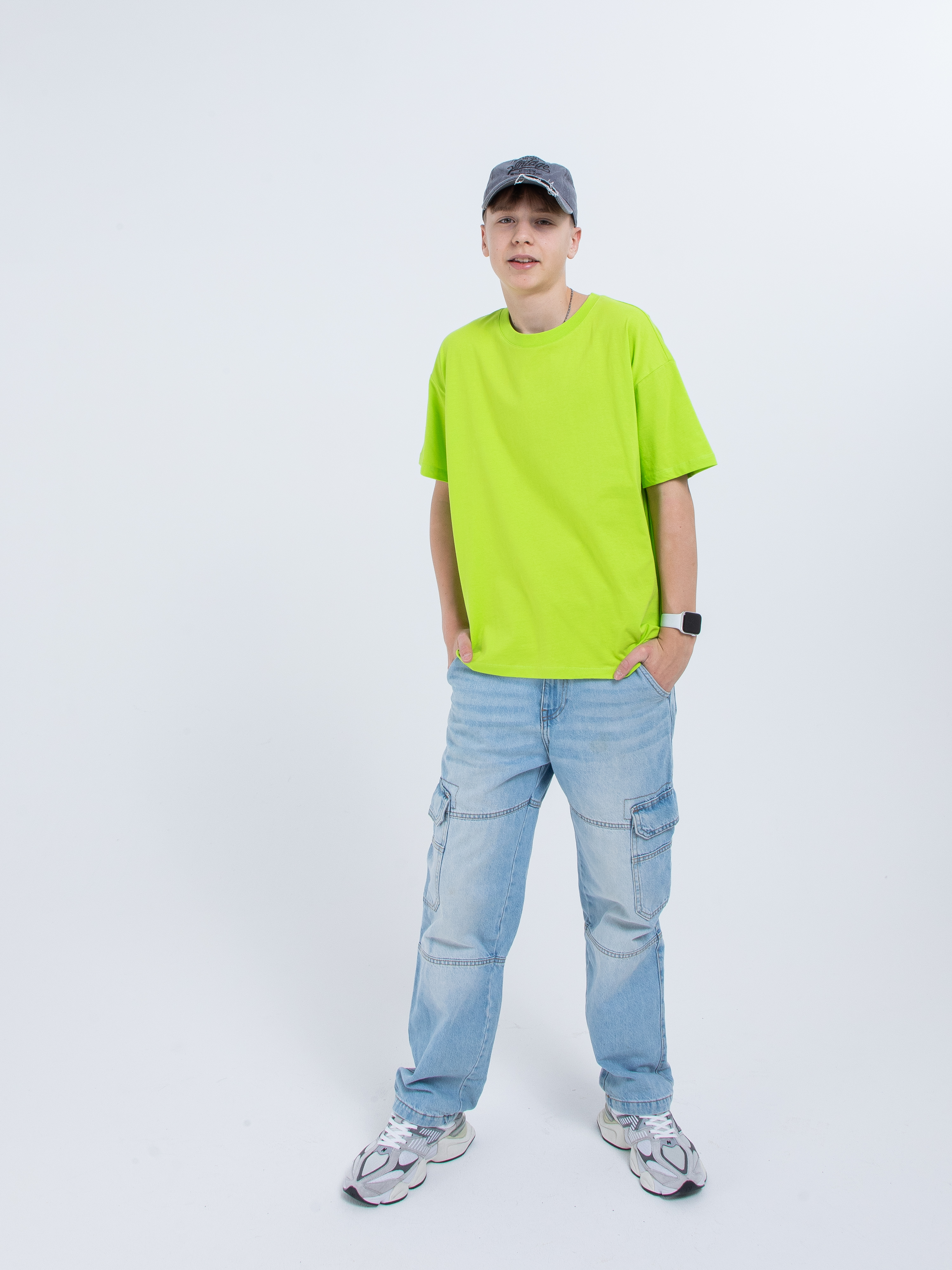 Футболка STELLA MODA 11601._салатовый - фото 16