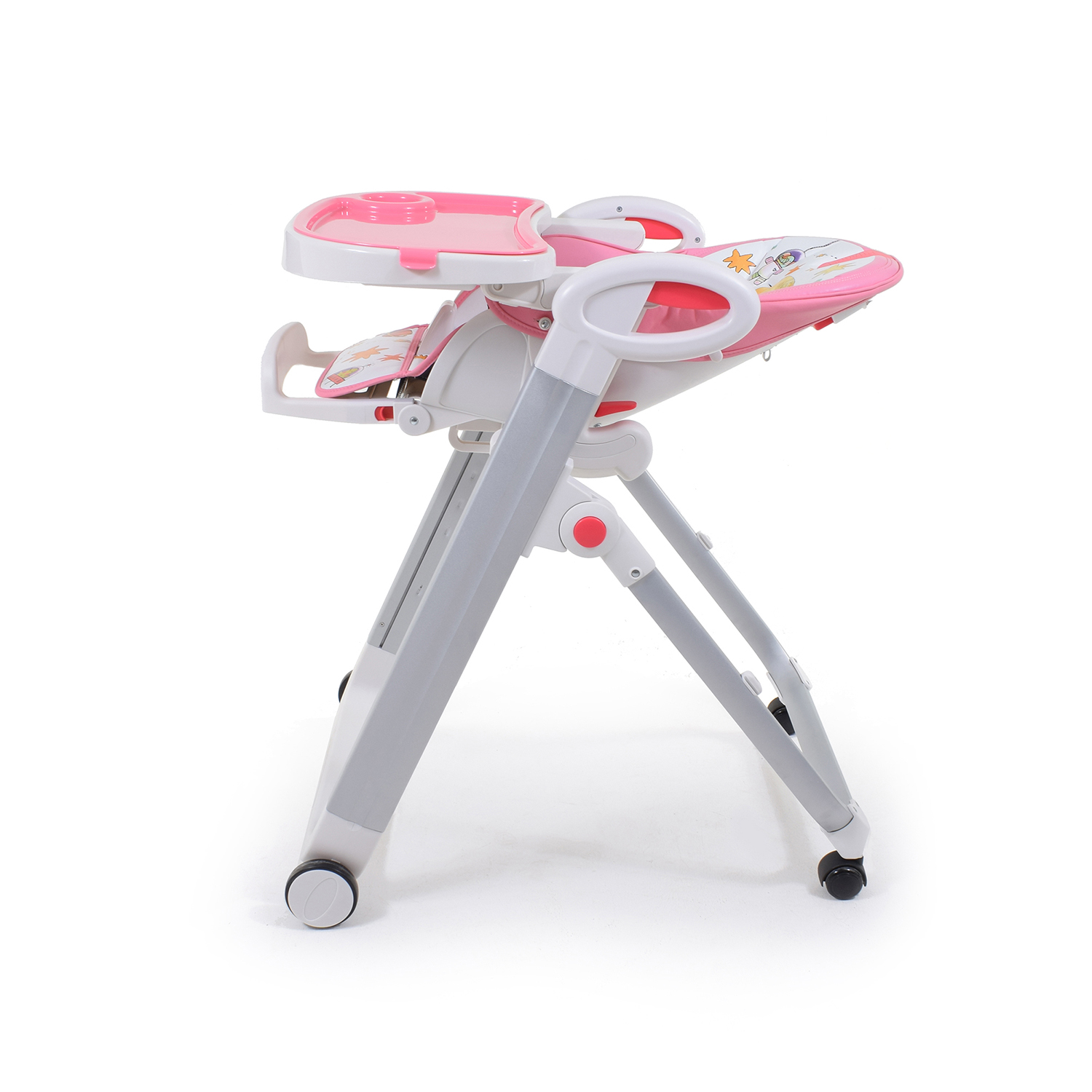 Стульчик для кормления Nuovita Futuro Bianco Cosmo Rosa классический - фото 16