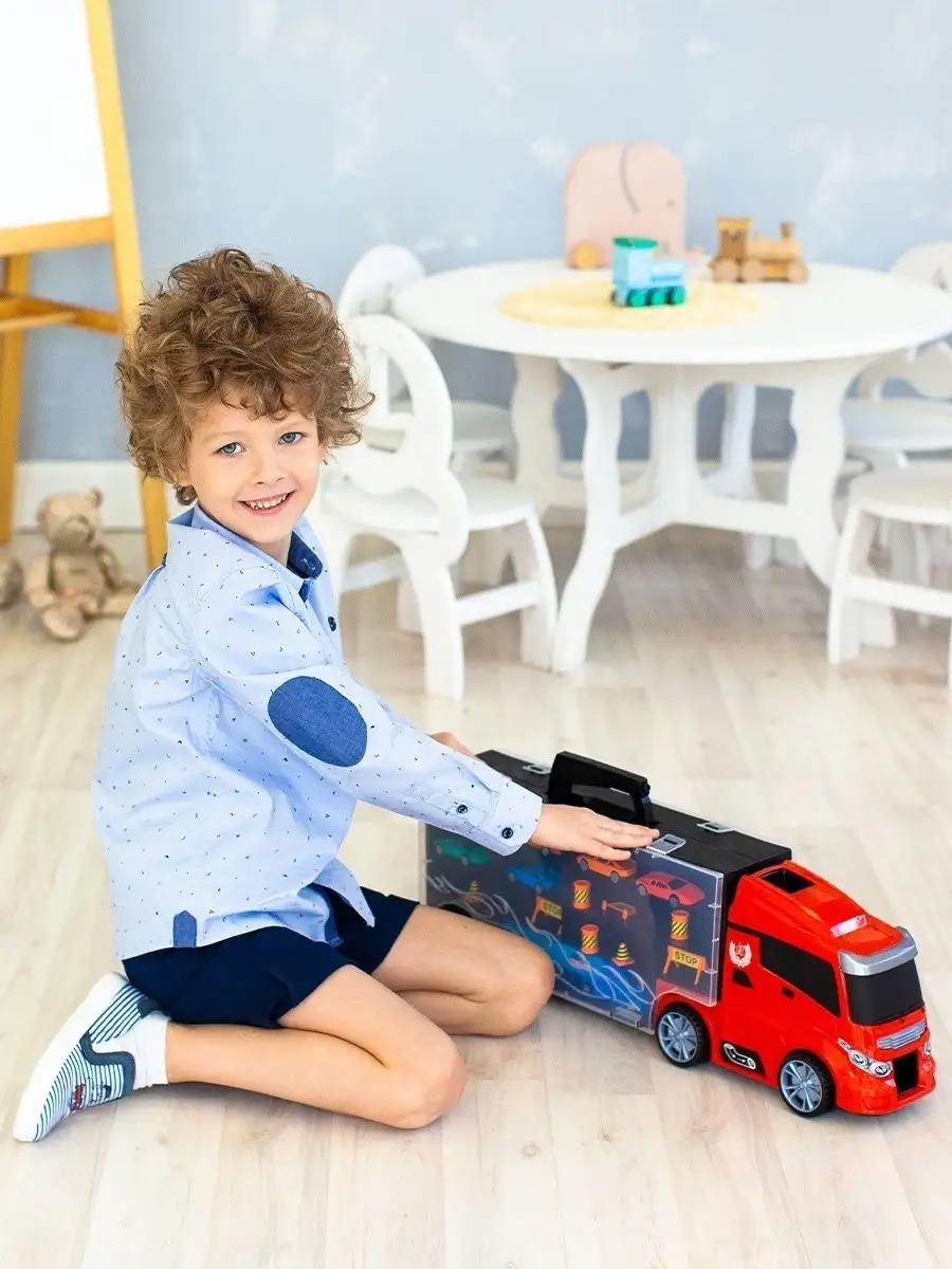 Автовоз Givito с тоннелем G205-002 - фото 4