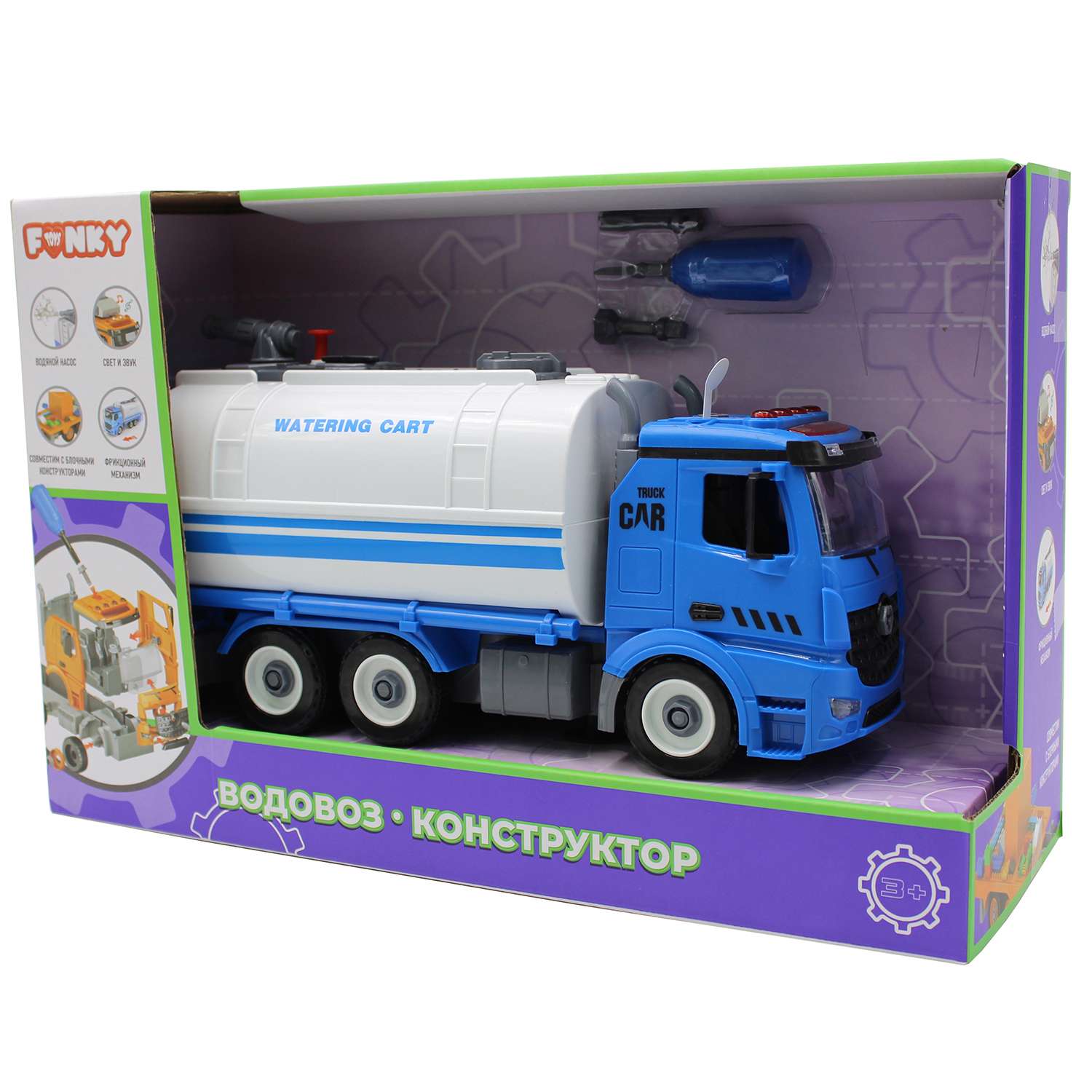 Конструктор Funky Toys Водовоз - фото 3