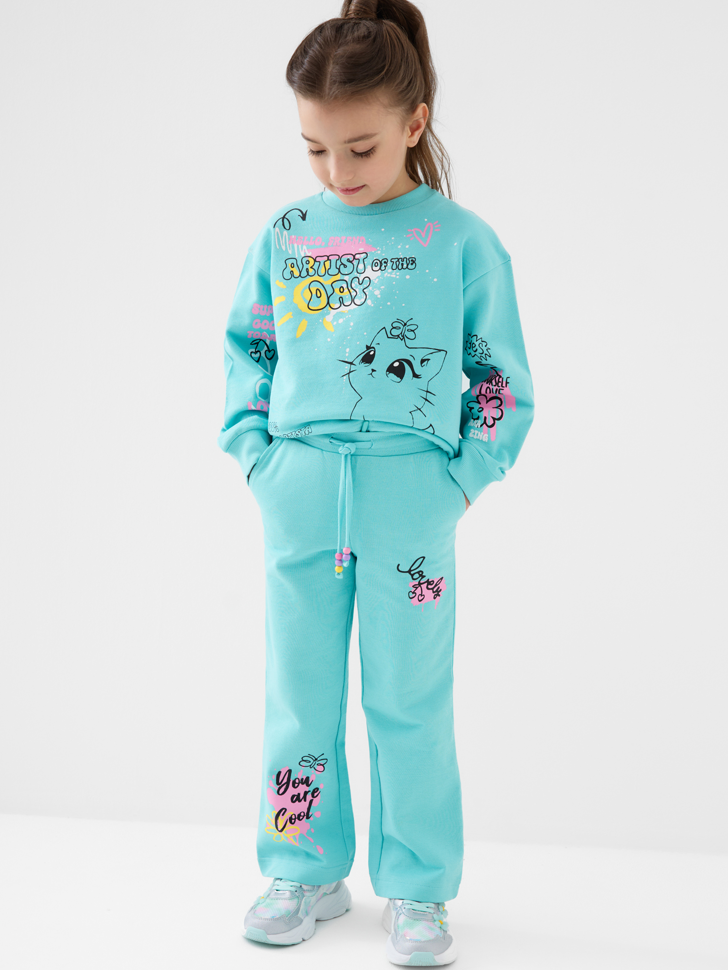 Свитшот и брюки PlayToday 12622093 - фото 4