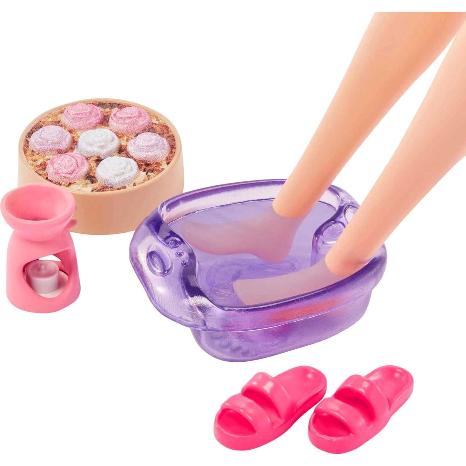 Кукла модельная Barbie День SPA HKT90 - фото 4