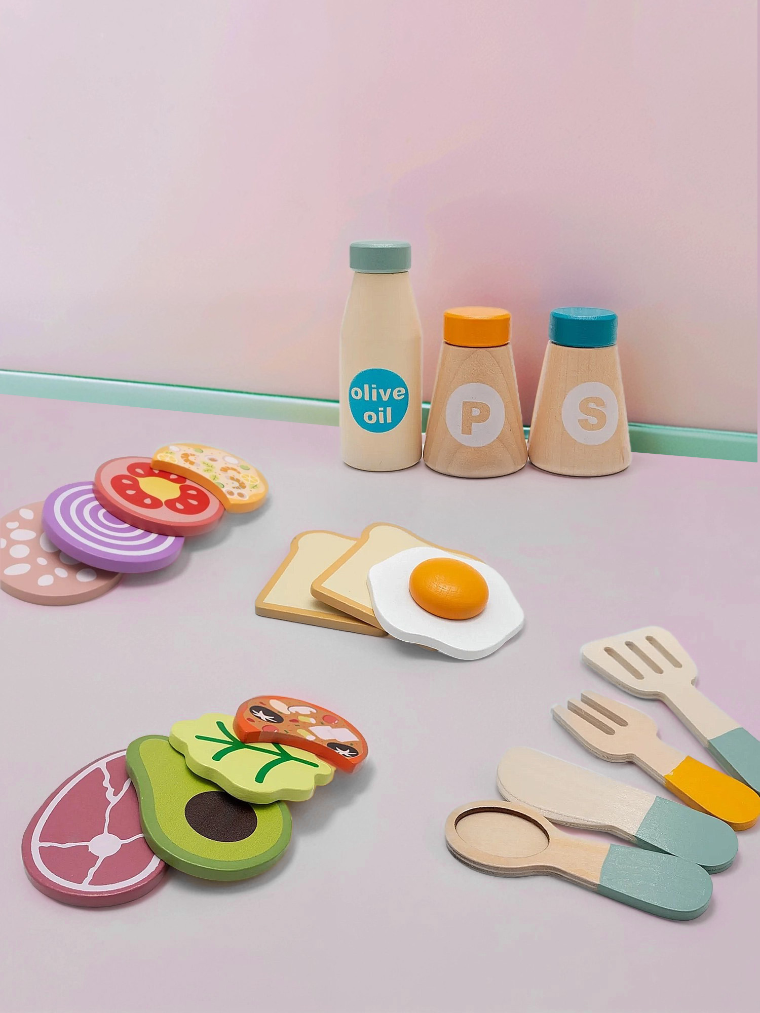 Игрушка Madliani посуда, продукты 36 предм. - фото 5