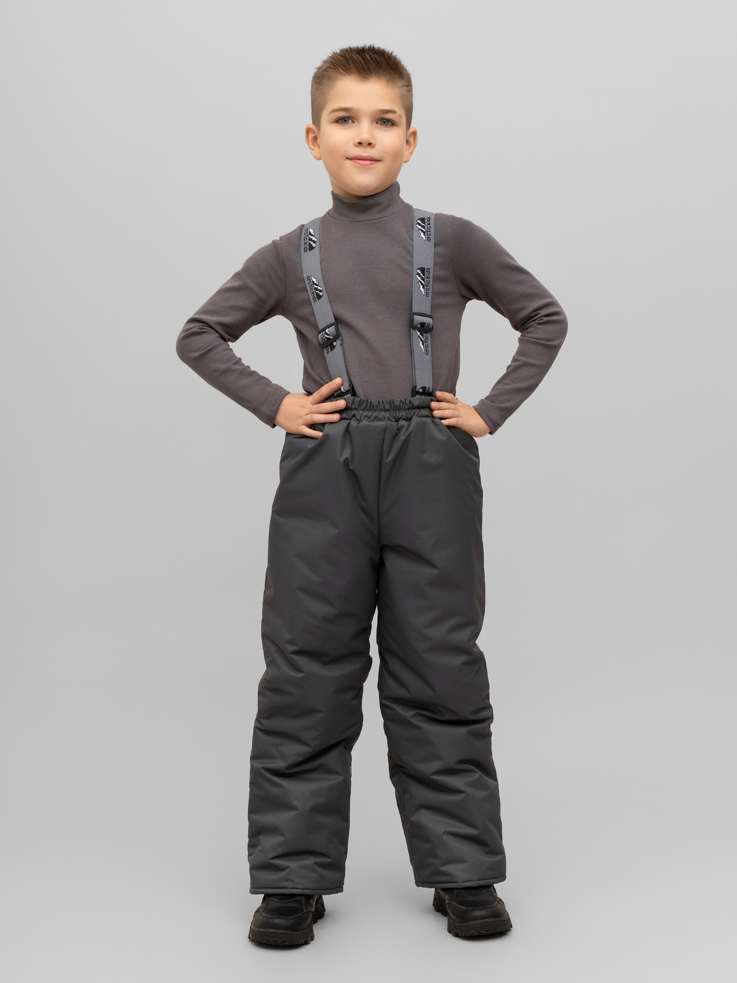 Брюки Arctic kids 10-031/1 серый - фото 27