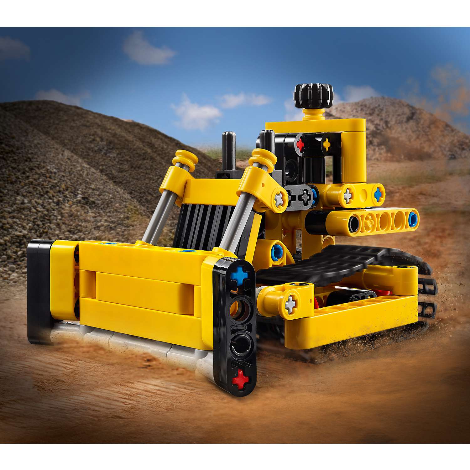 Конструктор LEGO Technic Cверхмощный бульдозер 195 дет. - фото 8