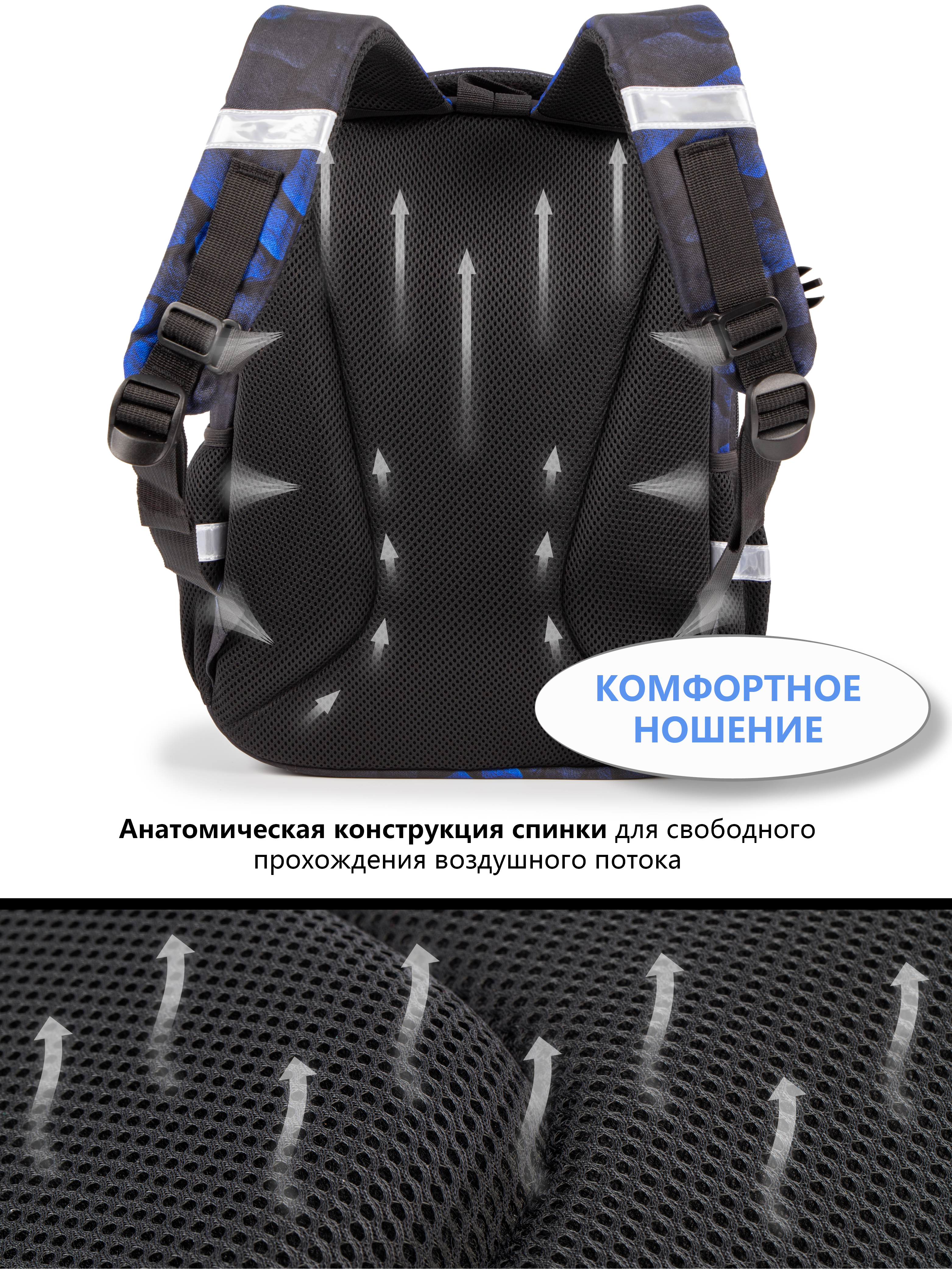 Рюкзак School Standard для мальчика набор 8 в 1 - фото 6