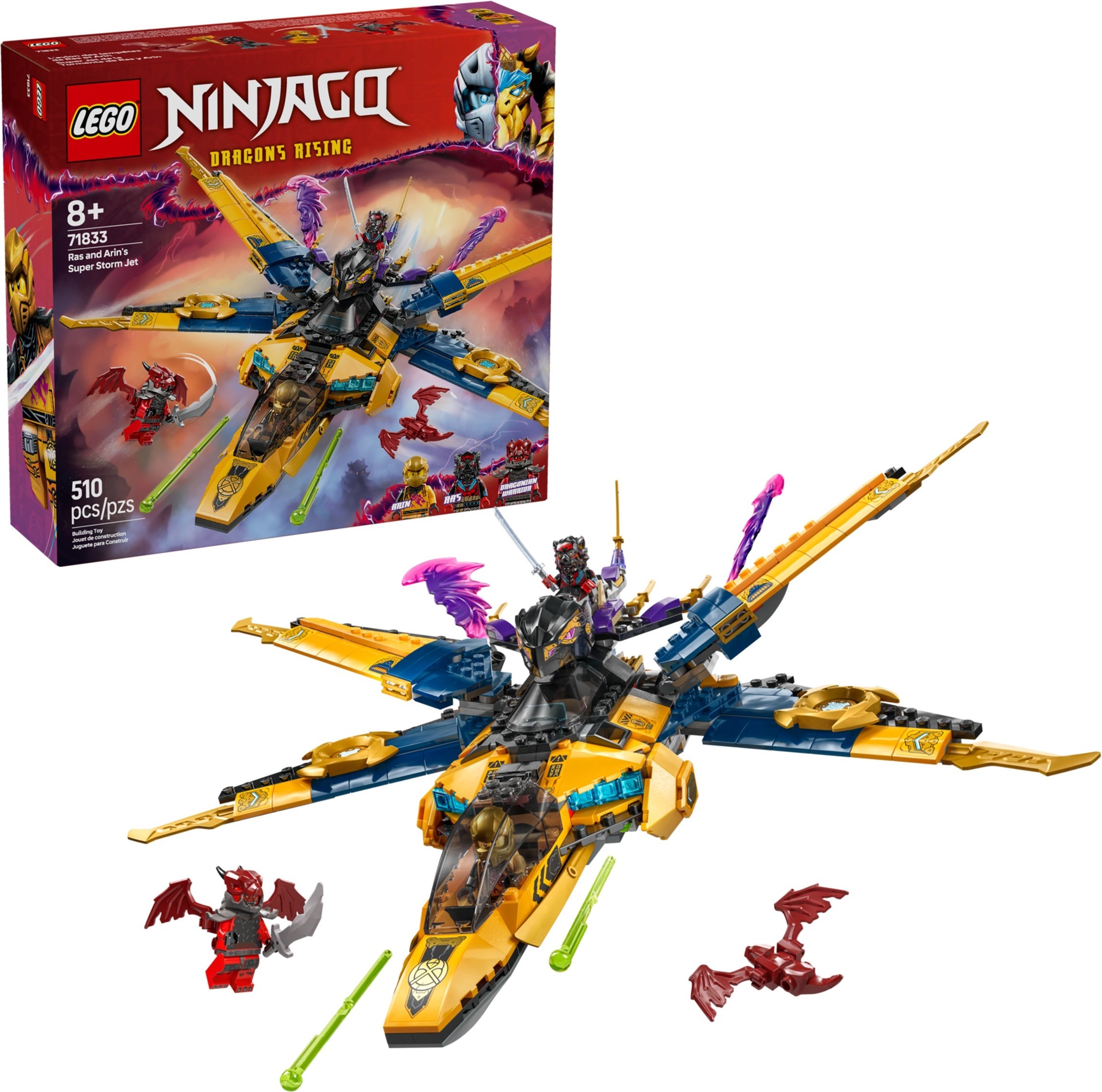 Конструктор LEGO NINJAGO 71833 510 дет. - фото 2