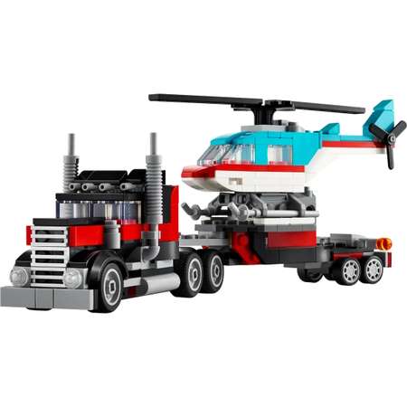 Конструктор LEGO Creator Бортовой грузовик с вертолетом блочный