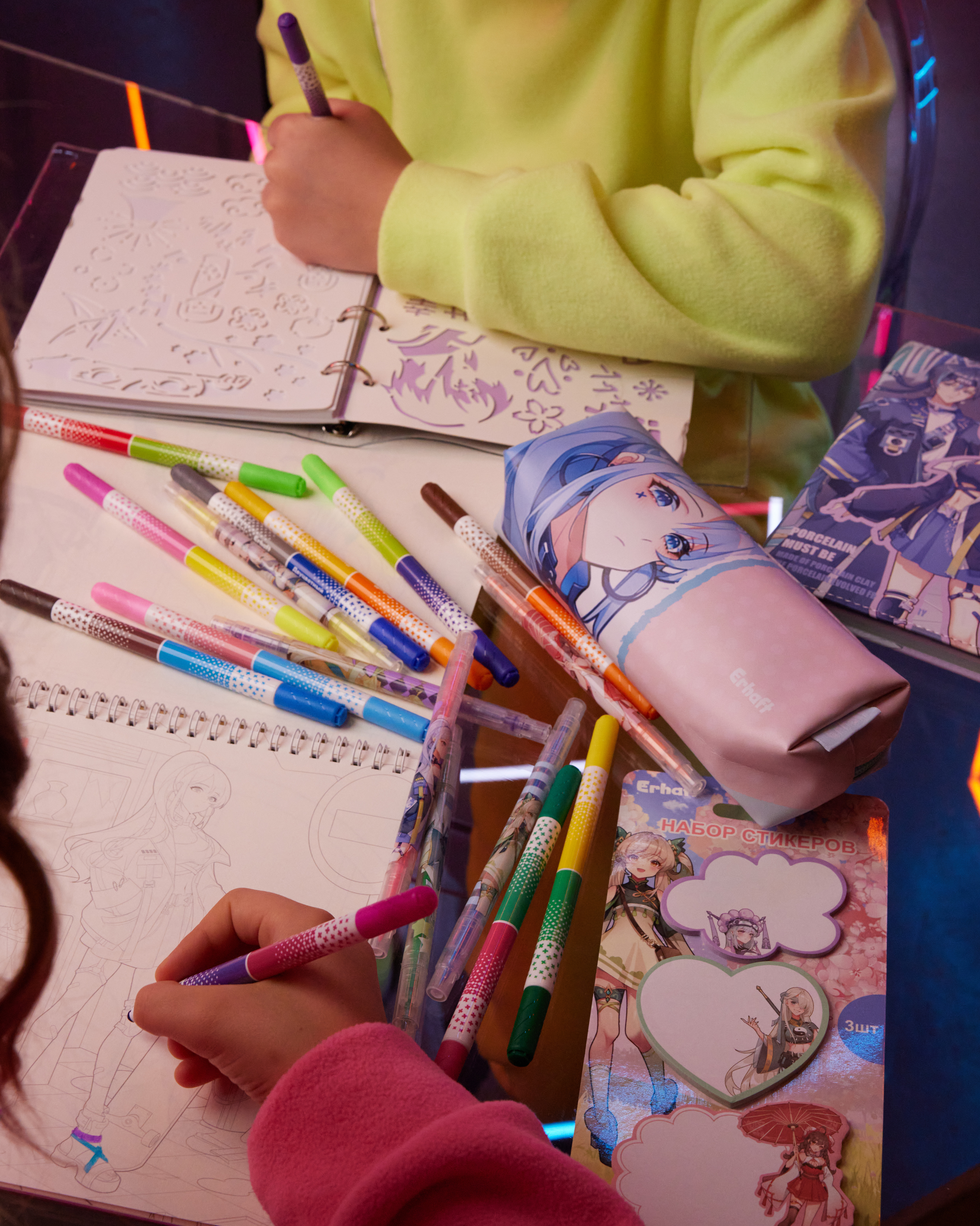 Пенал тубус Erhaft Аниме - фото 6