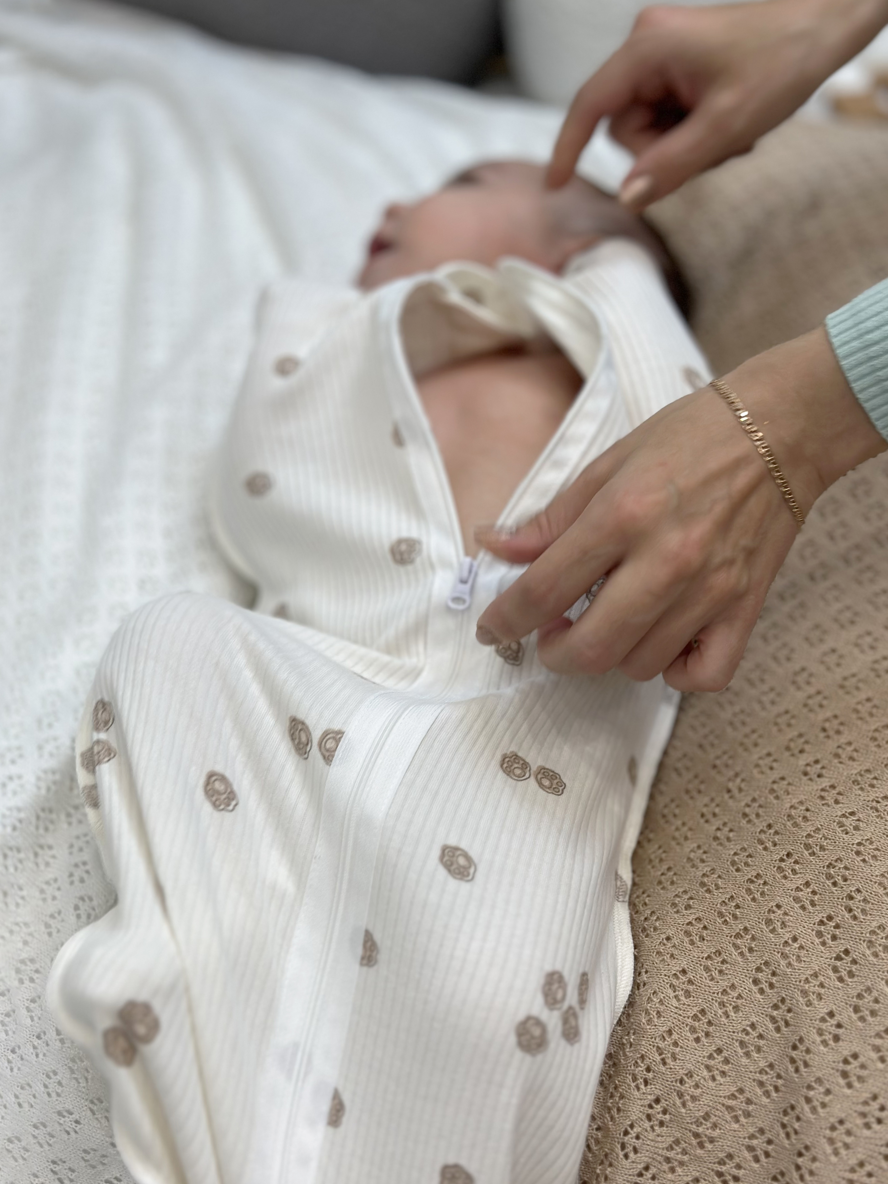 Конверт пеленальный (кокон) RinaAmari белый - фото 3