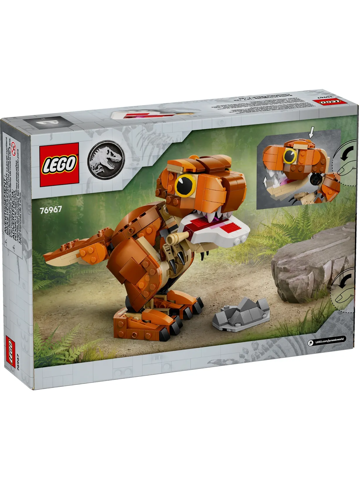 Конструктор LEGO Jurassic World тираннозавр 317 дет. - фото 4