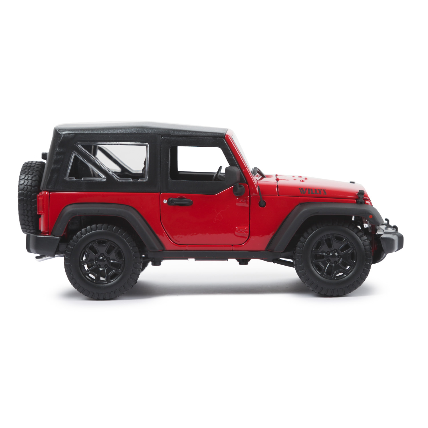 Автомобиль MAISTO Jeep 1:18 красный 31676 - фото 4