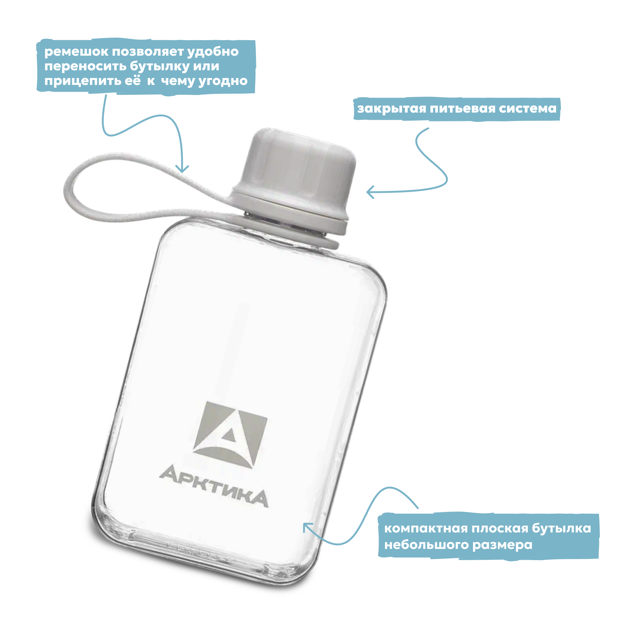 Бутылка Арктика 727 240 мл - фото 4