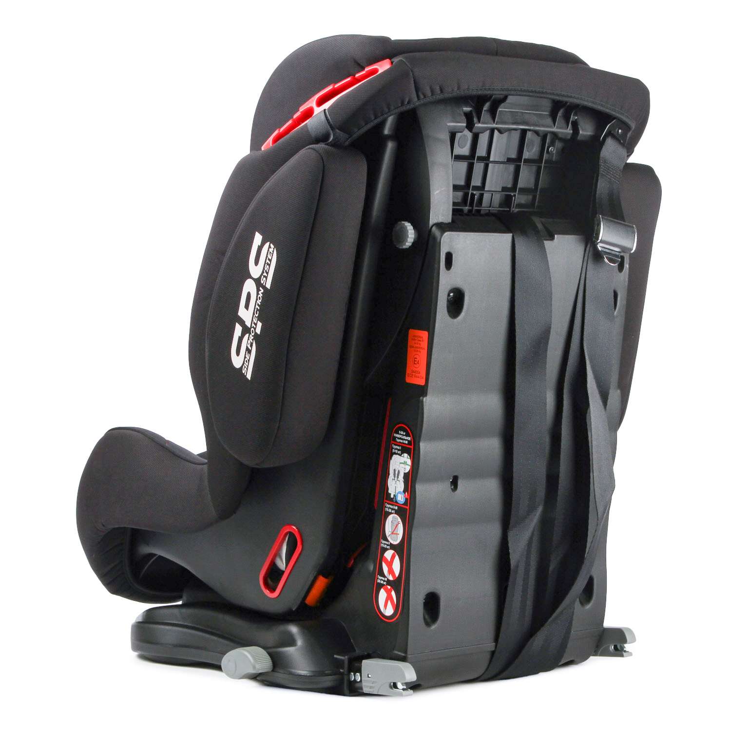 Автокресло Olsson Voyager Fix Black Sport Isofix 1/2/3 (9-36 кг) - фото 12
