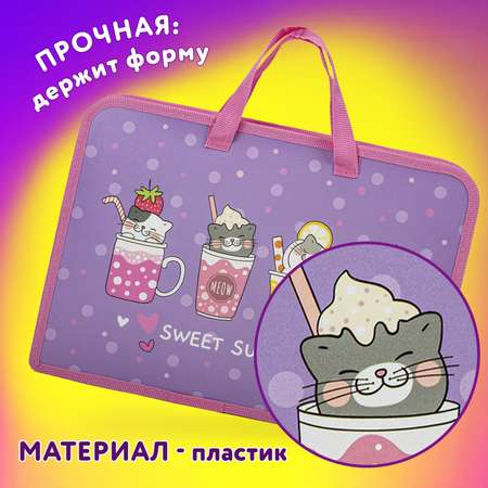 Папка с ручками Юнландия