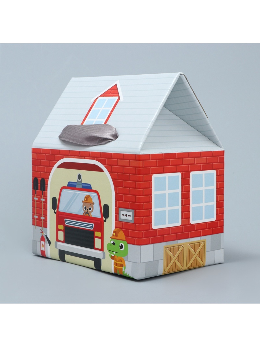 Коробка складная Дарите Счастье Пожарная станция - фото 2