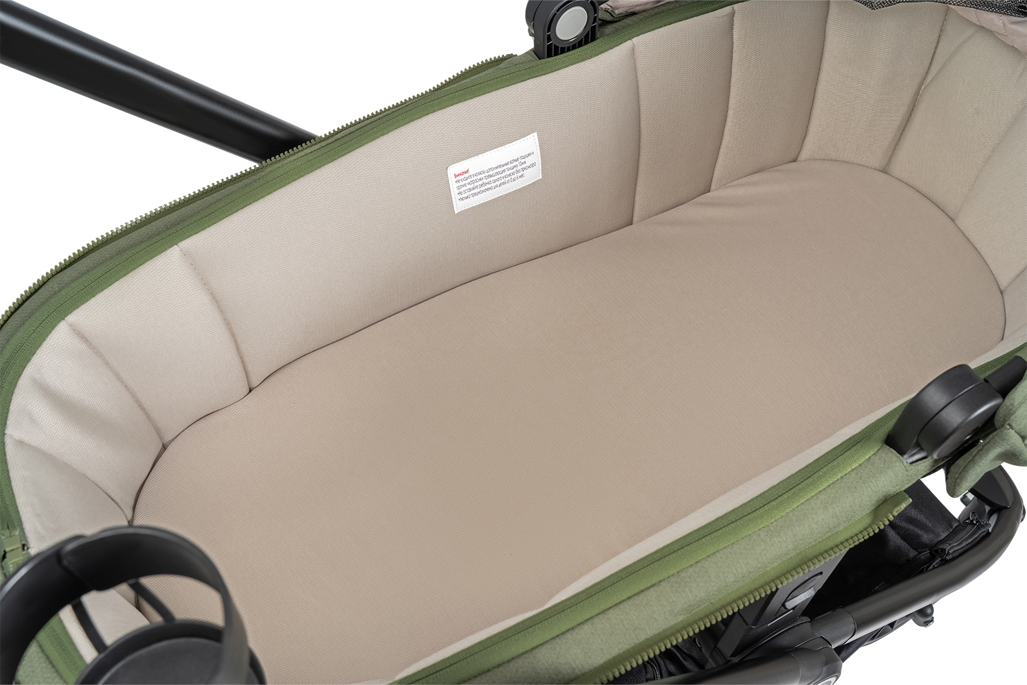 Коляска 3в1 Farfello Baby shell хаки - фото 21