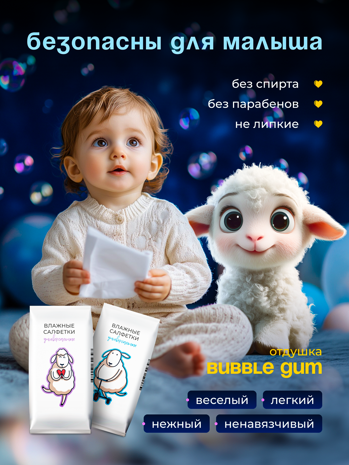 Влажные салфетки Meditell 8 упак. 8 шт. - фото 2