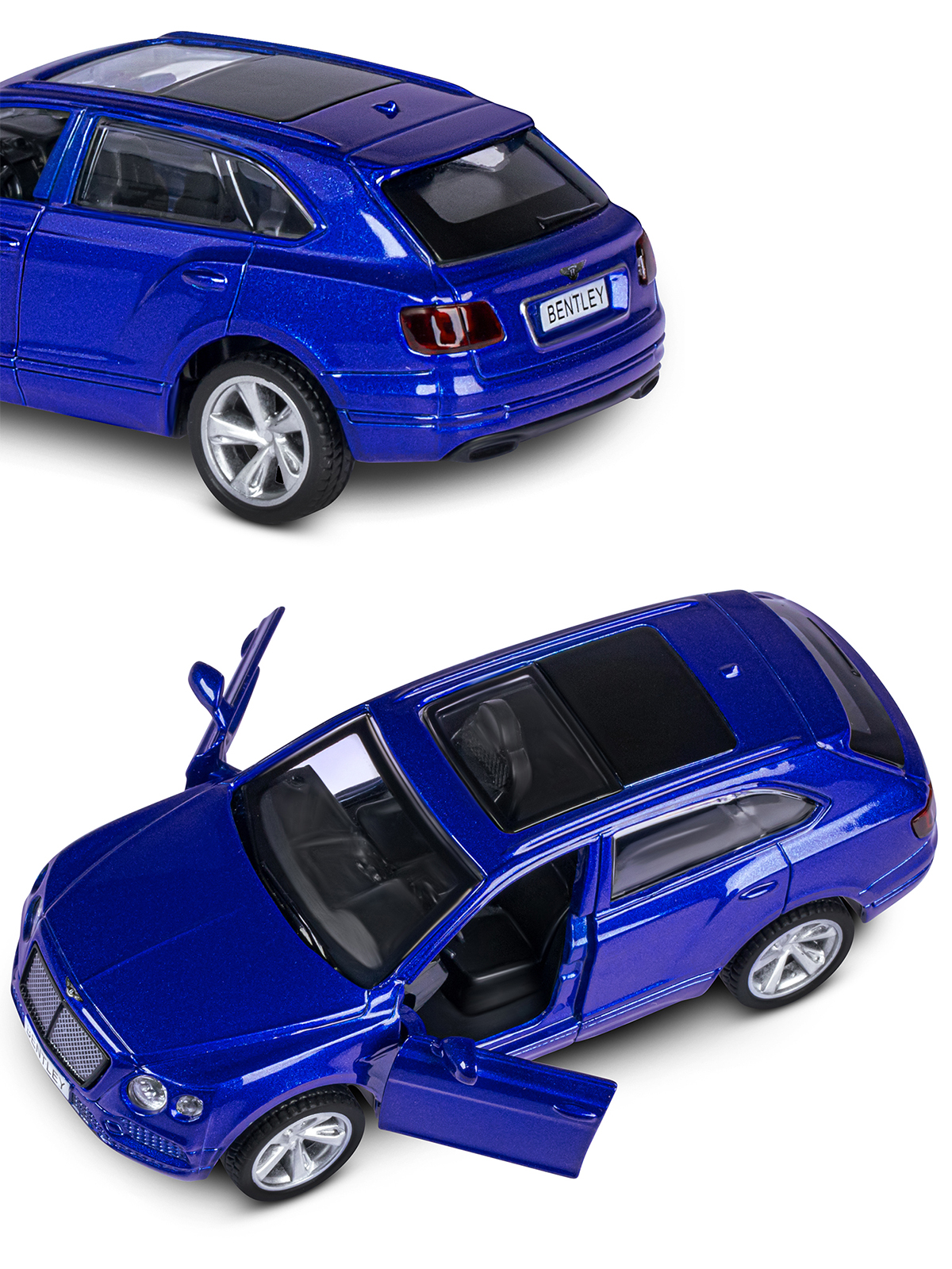 Внедорожник АВТОпанорама Bentley Bentayga 1:43 JB1200142 - фото 9