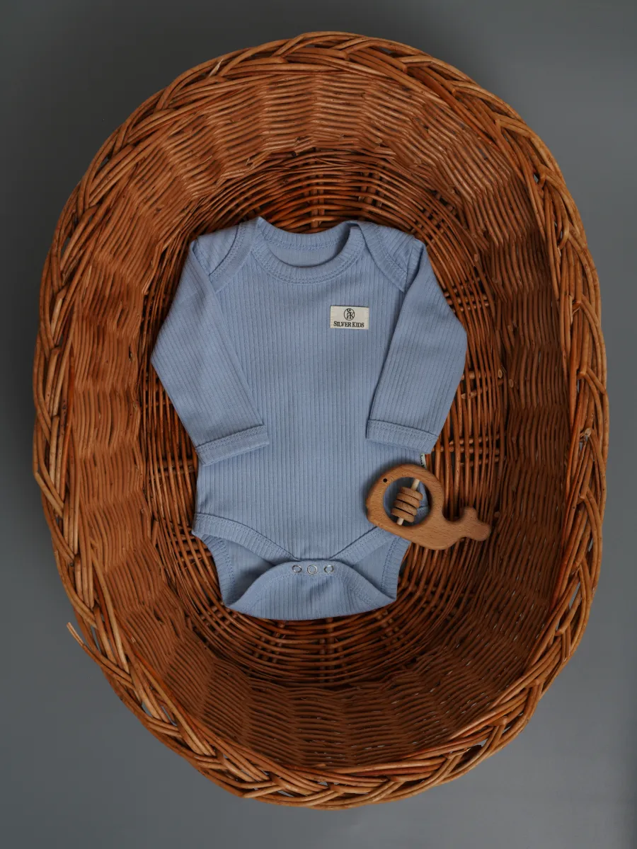 Боди 3 шт Супер Пупс нбр/3пр/бд/sk20/рубчик/морскаясказка - фото 20