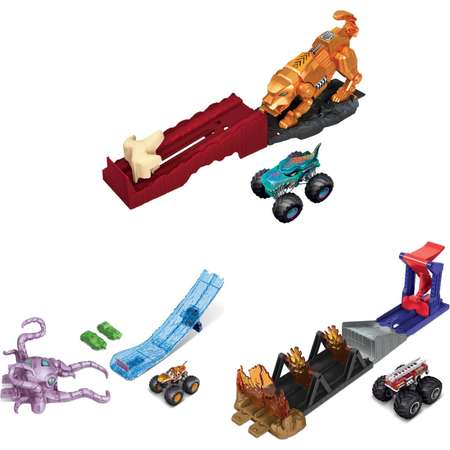 Трек Hot Wheels Поединок с Саблезубым тигром