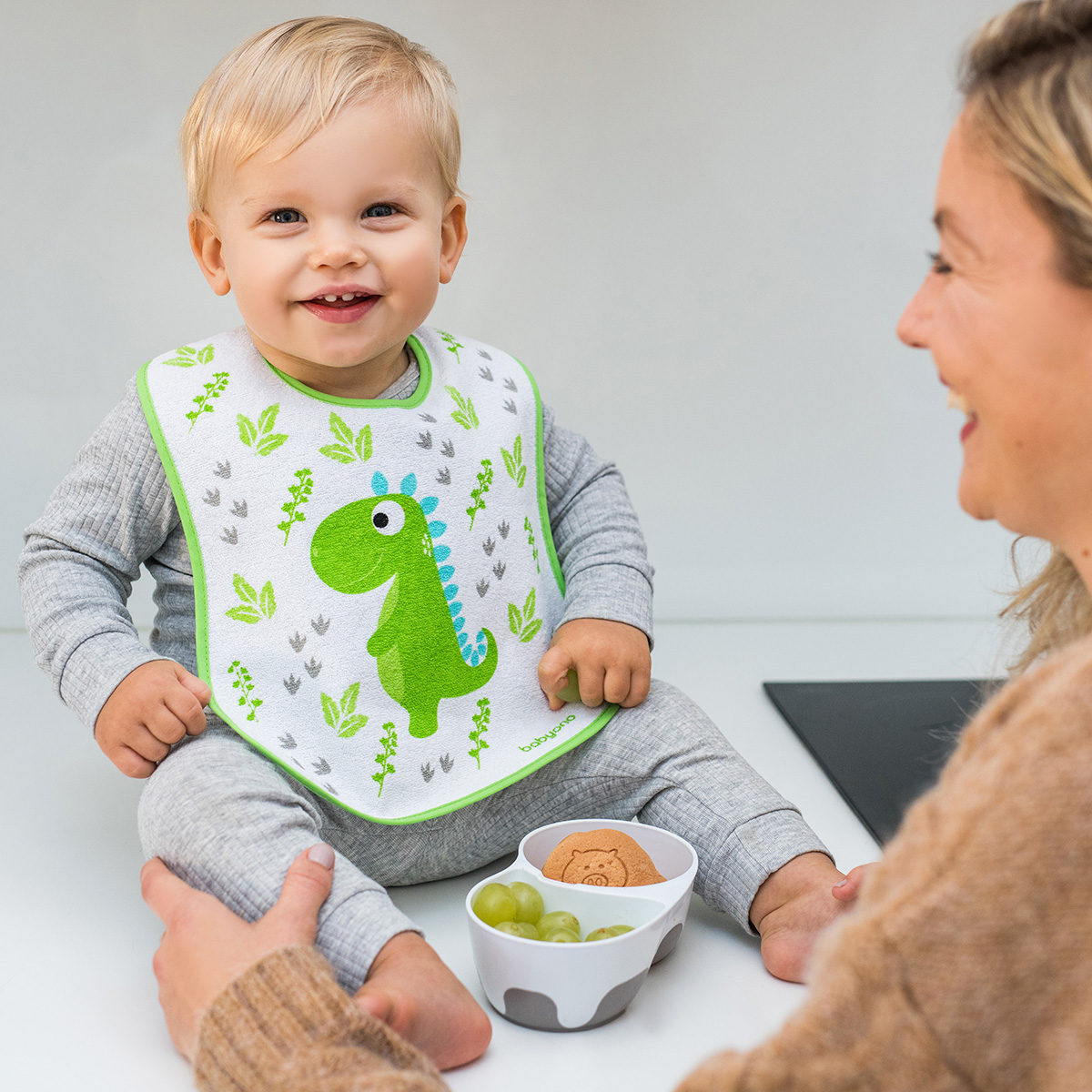 Нагрудник Babyono текстиль в ассортименте - фото 5
