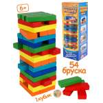 Настольная игра Рыжий кот Дженга Падающая башня Maxi 27 см