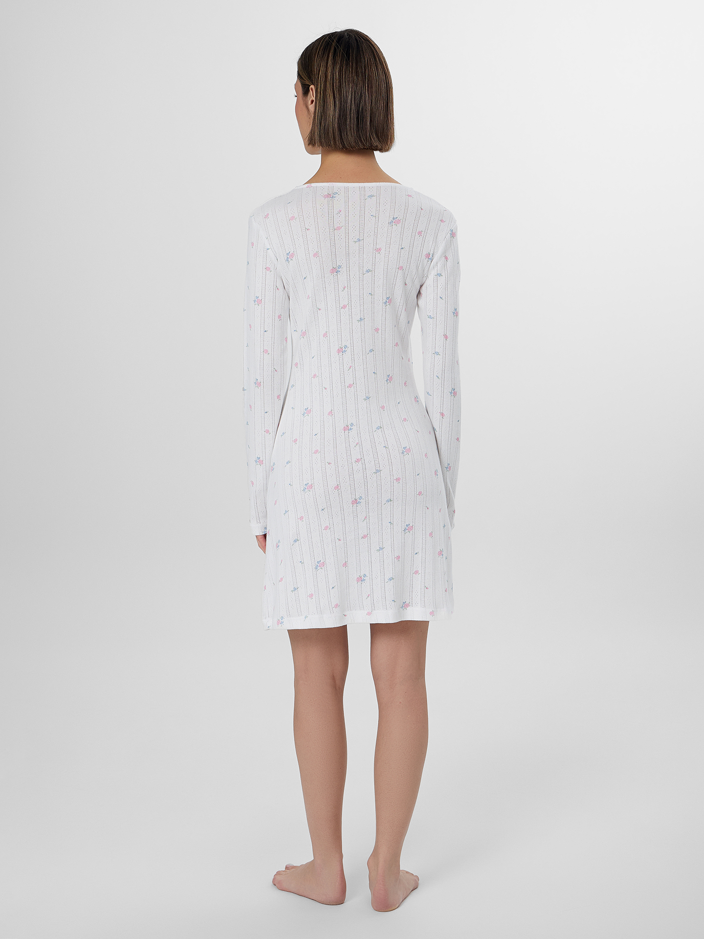 Сорочка ночная Mark Formelle (Марк Формэль) 572397/розы на белом - фото 2