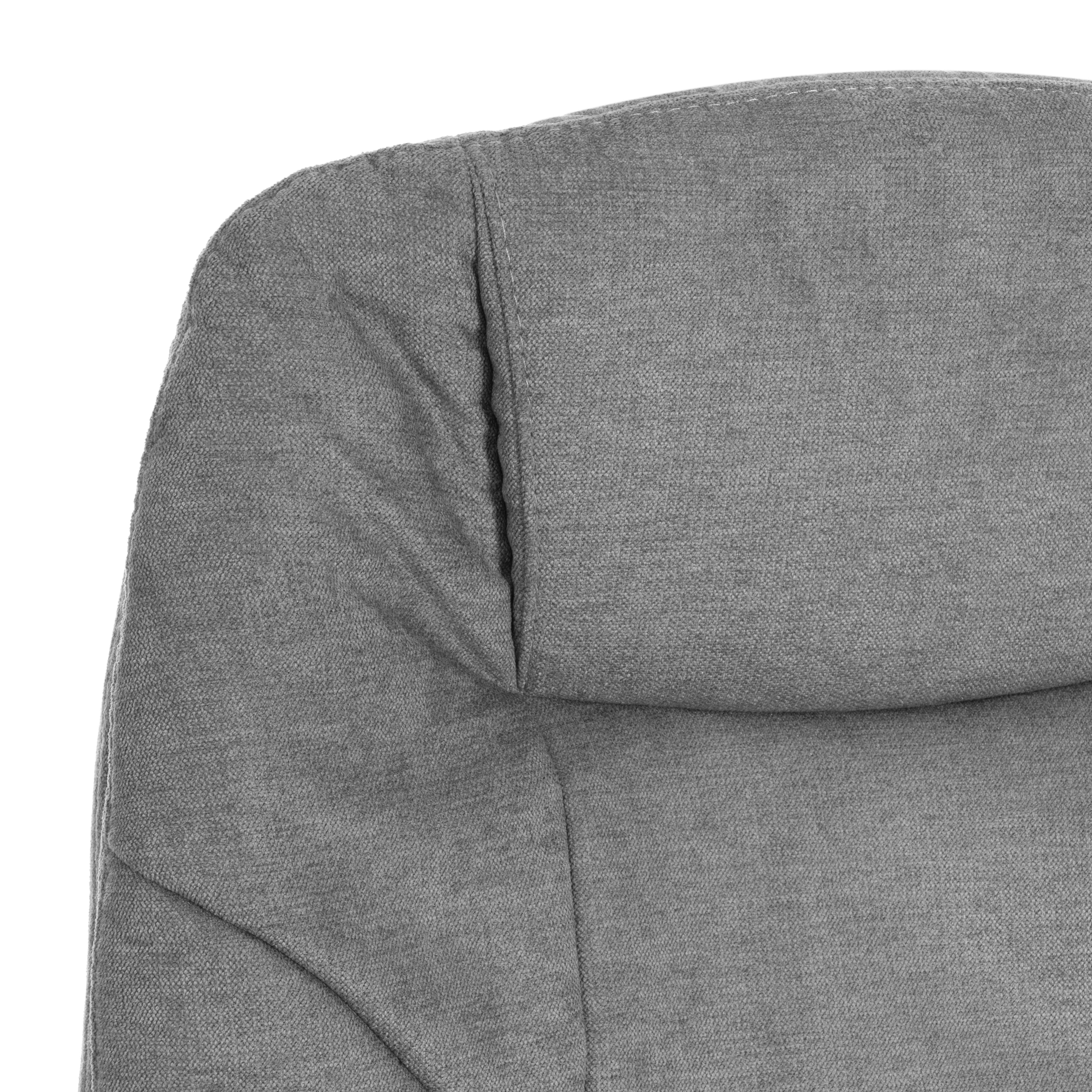 Компьютерное кресло TETCHAIR COMFORT metalBL ткань серый - фото 11