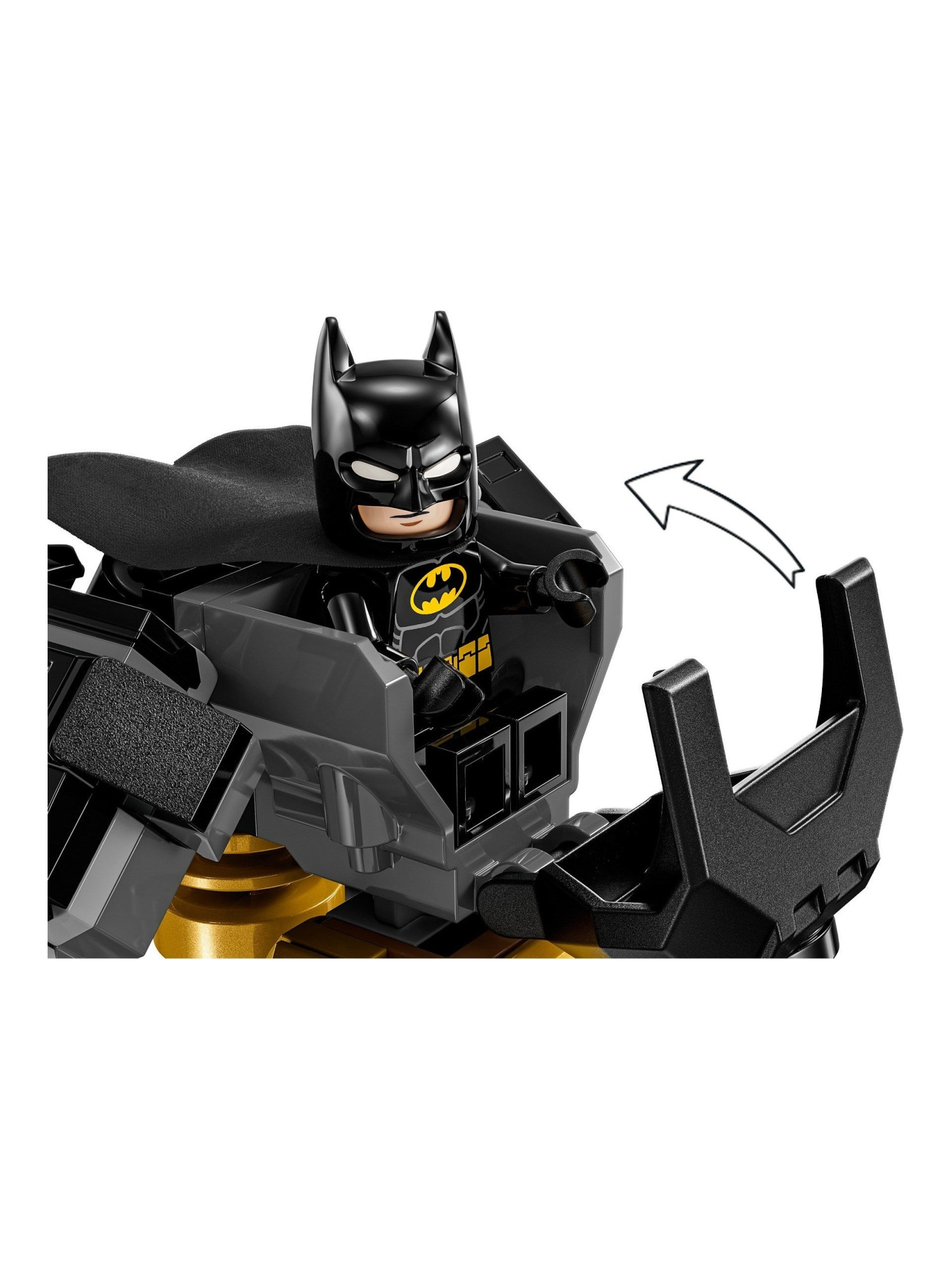 Конструктор LEGO DC Super Heroes Боевая броня Бэтмена 140 дет. - фото 4