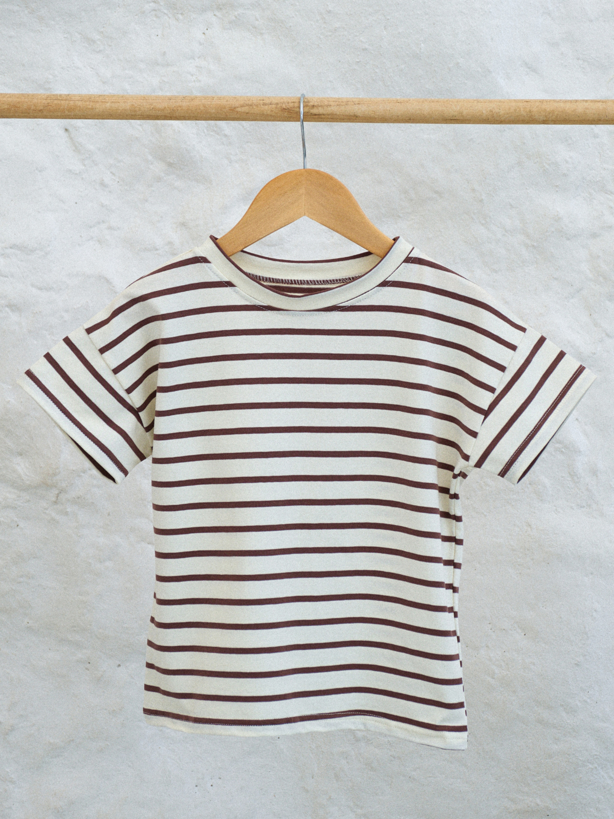 Футболка 3 шт Jelly Whale S23T01-3-Kha-Brwn-Strp - фото 6