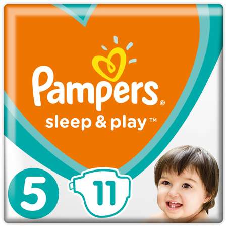 Подгузники Pampers Sleep and Play 5 (11-16 кг) 11 шт.