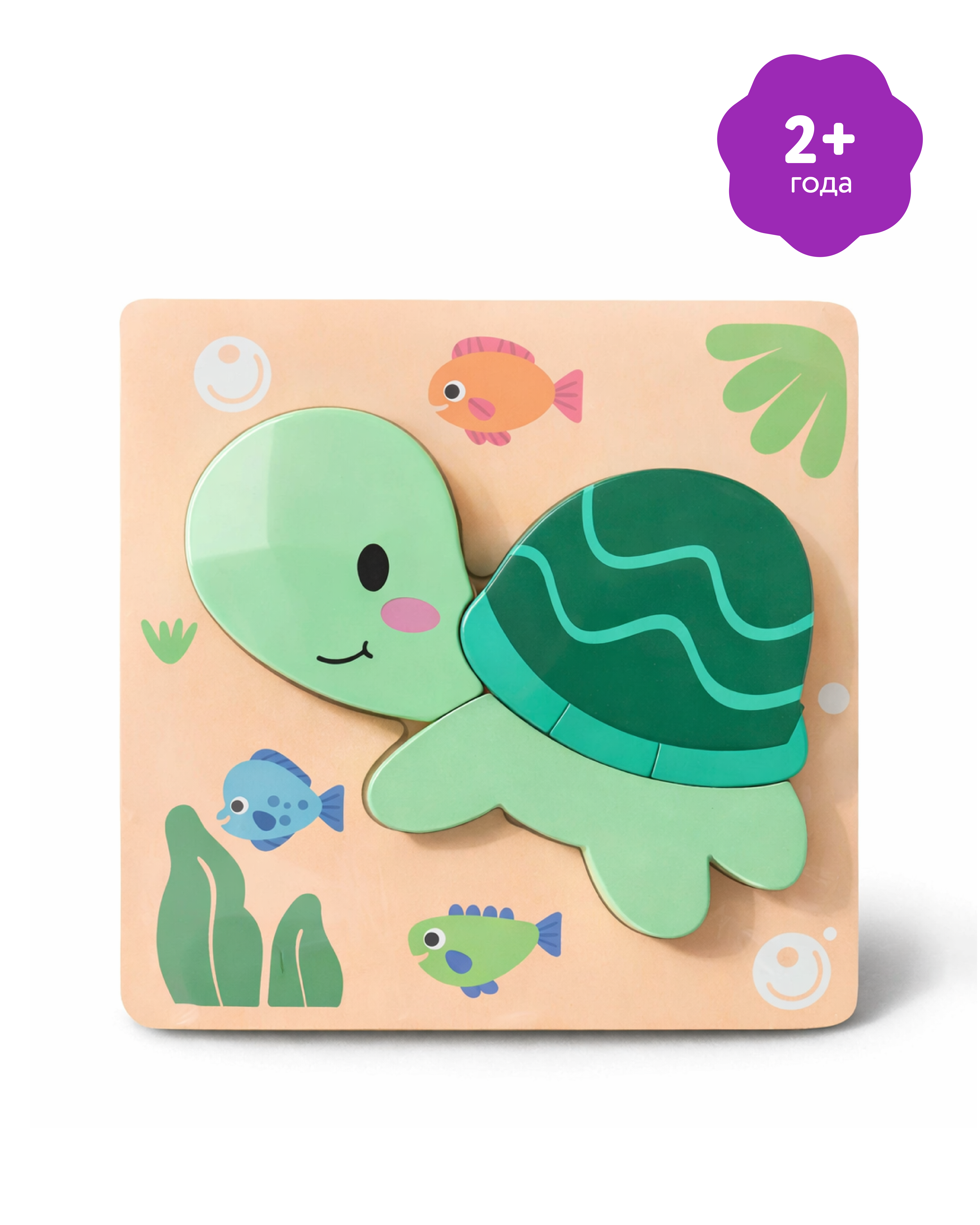 Изображение товара Игровой набор Рамка-пазл Черепаха BabyGo для малышей Изображение товара Игровой набор Рамка-пазл Черепаха BabyGo для малышей