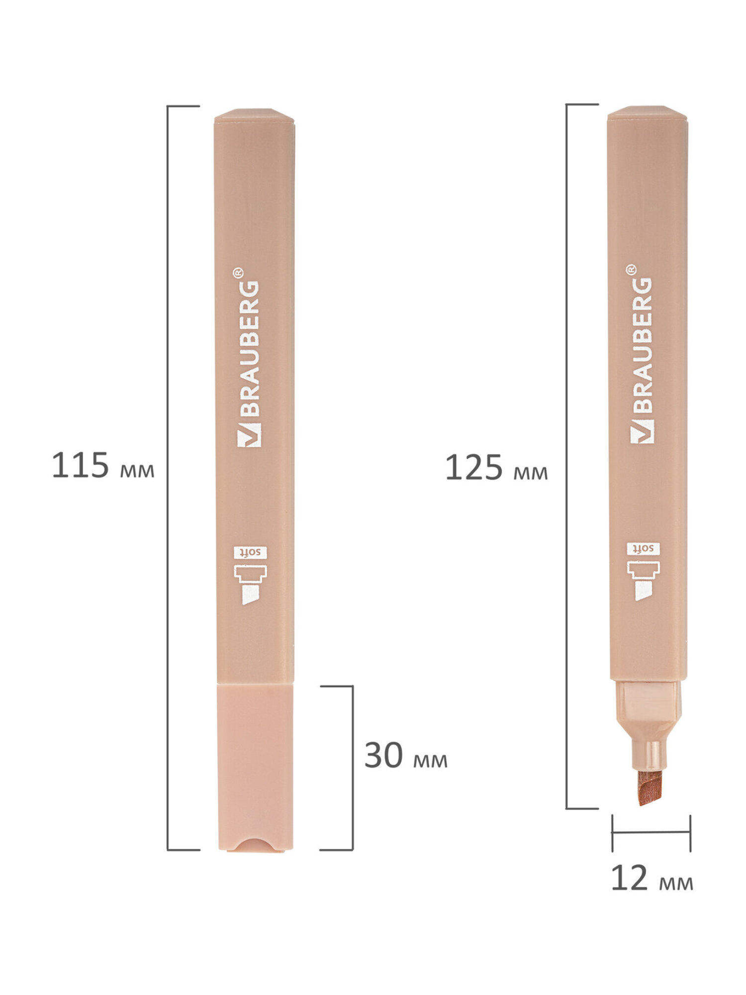 Текстовыделители Brauberg 6 шт. - фото 17