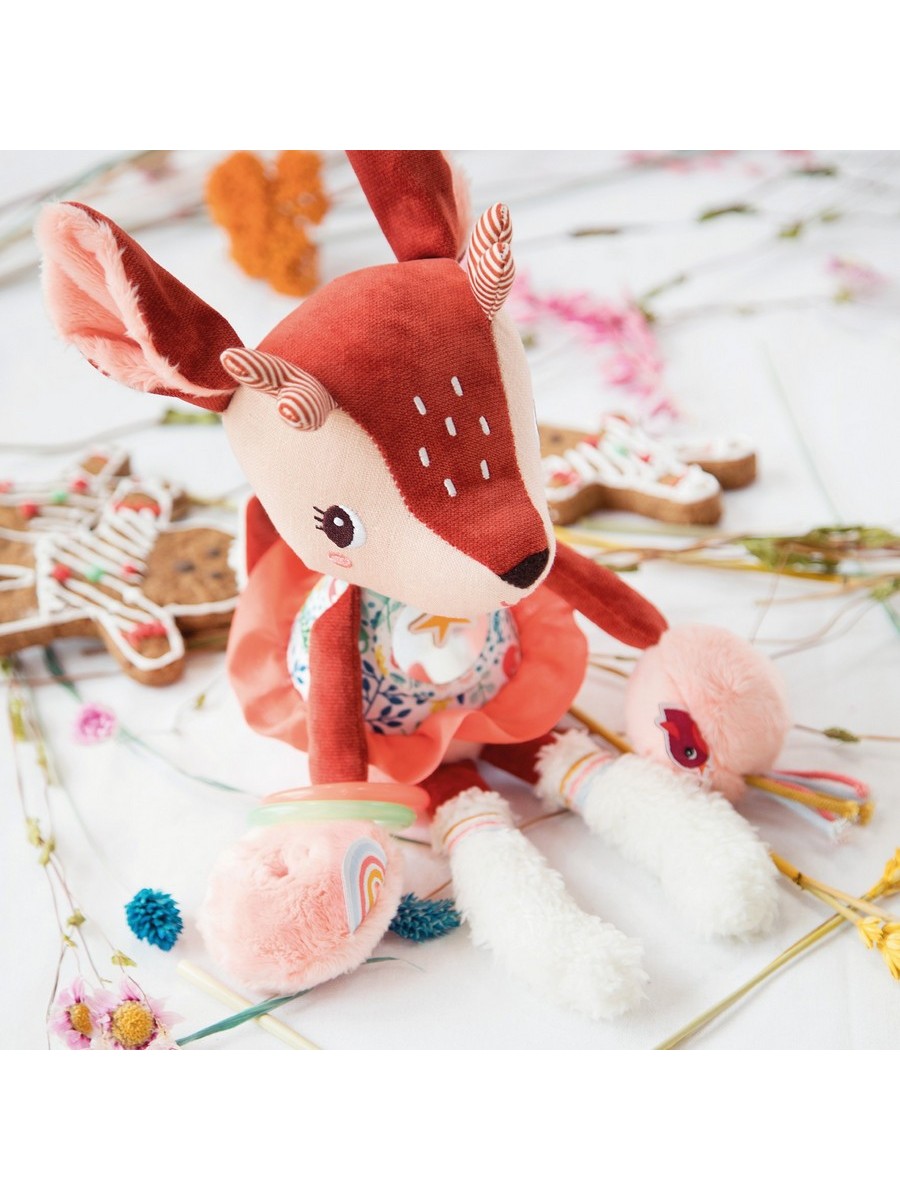 Игрушка мягкая Lilliputiens олень 30 см - фото 2