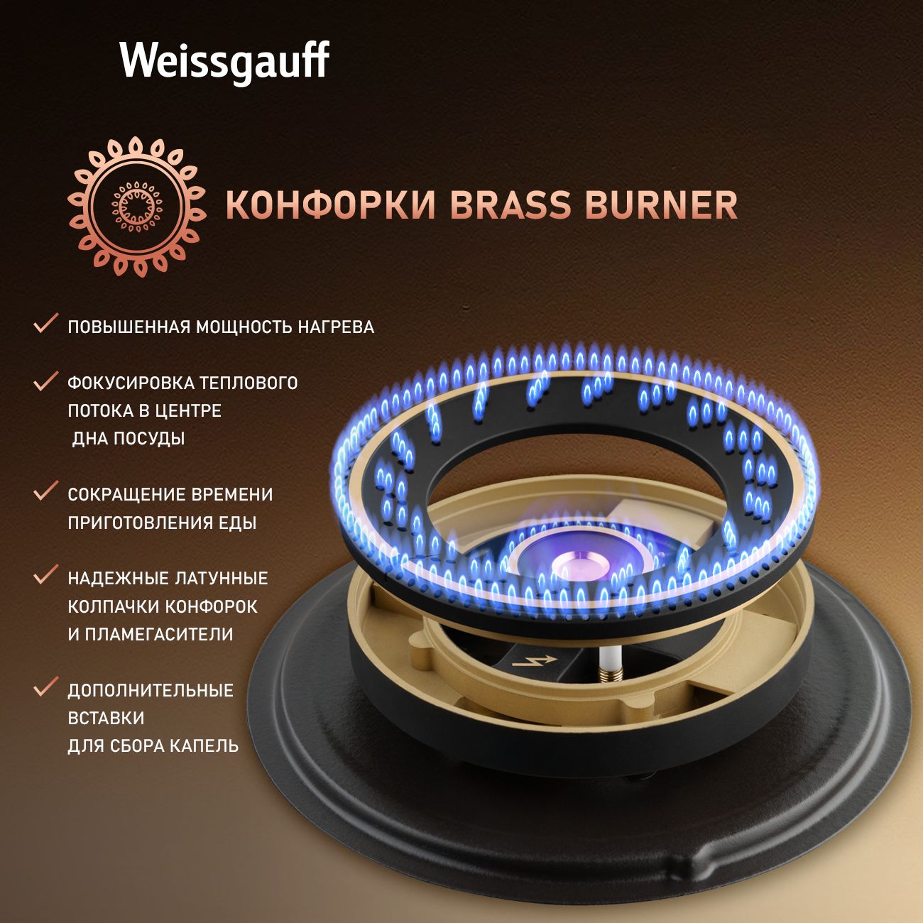 Варочная панель WEISSGAUFF 435301 - фото 3