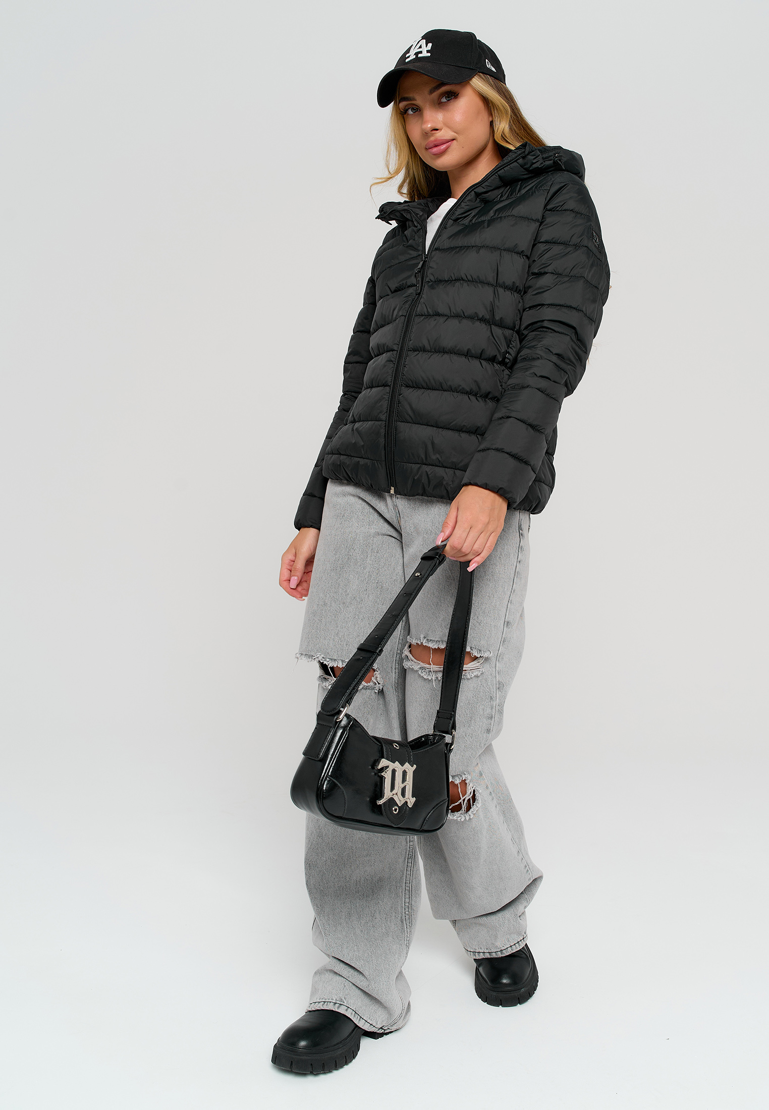 Куртка Stylish AMADEO AJ-8507-черный - фото 12