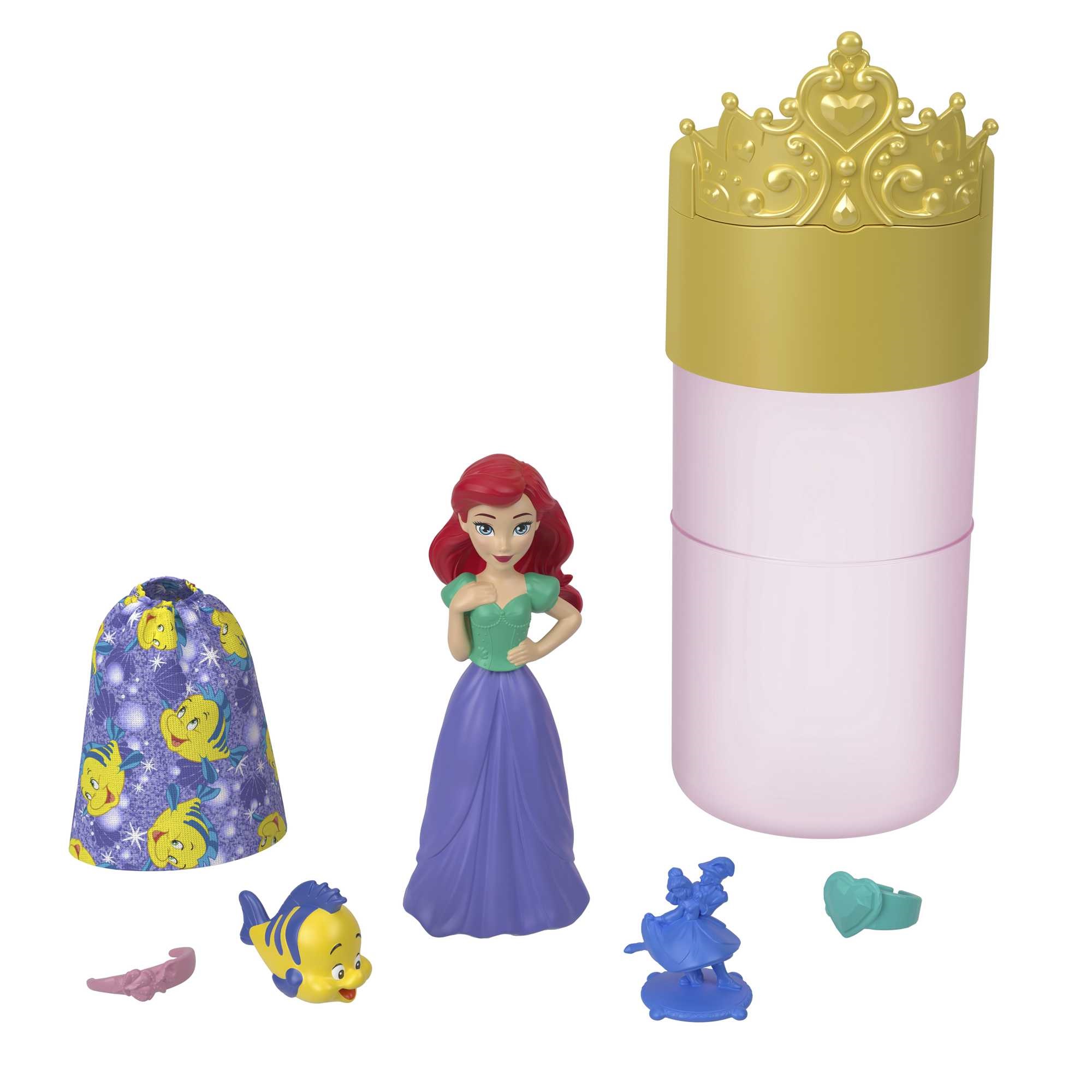 Кукла мини Disney Princess Royal Сolor reveal в ассортименте HMB69 - фото 3