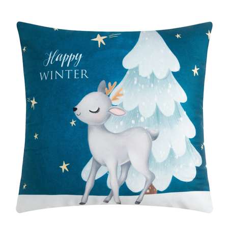 Подушка Этель Happy winter 40*40 см