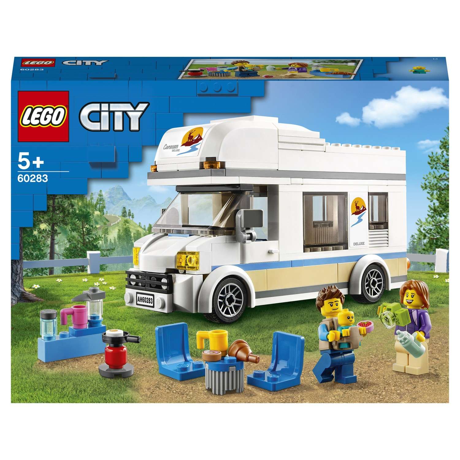 Конструктор LEGO City Отпуск в доме на колесах блочный - фото 2