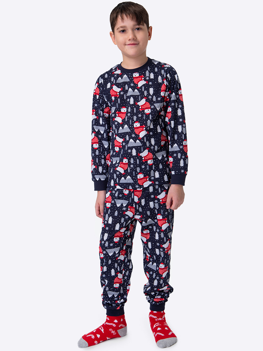 Пижама HappyFox HF00102индиго - фото 1