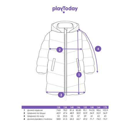 Пальто PlayToday