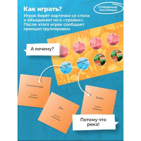 Настольная игра Игротека Природа и человек
