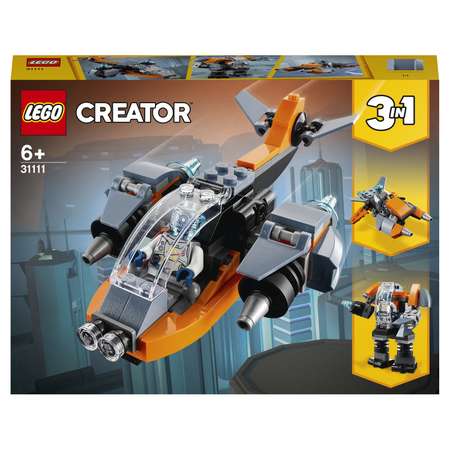 Конструктор LEGO Creator Кибердрон блочный