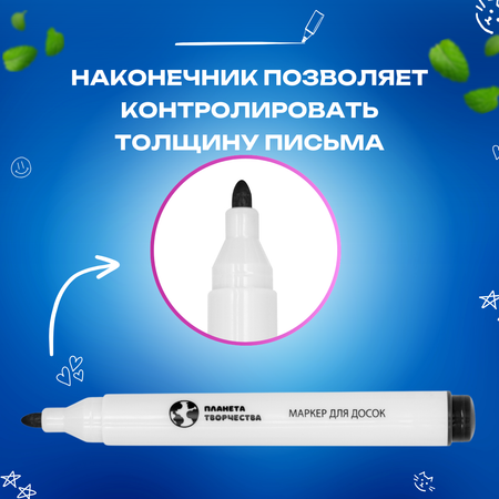Маркеры Планета творчества 4 цв.