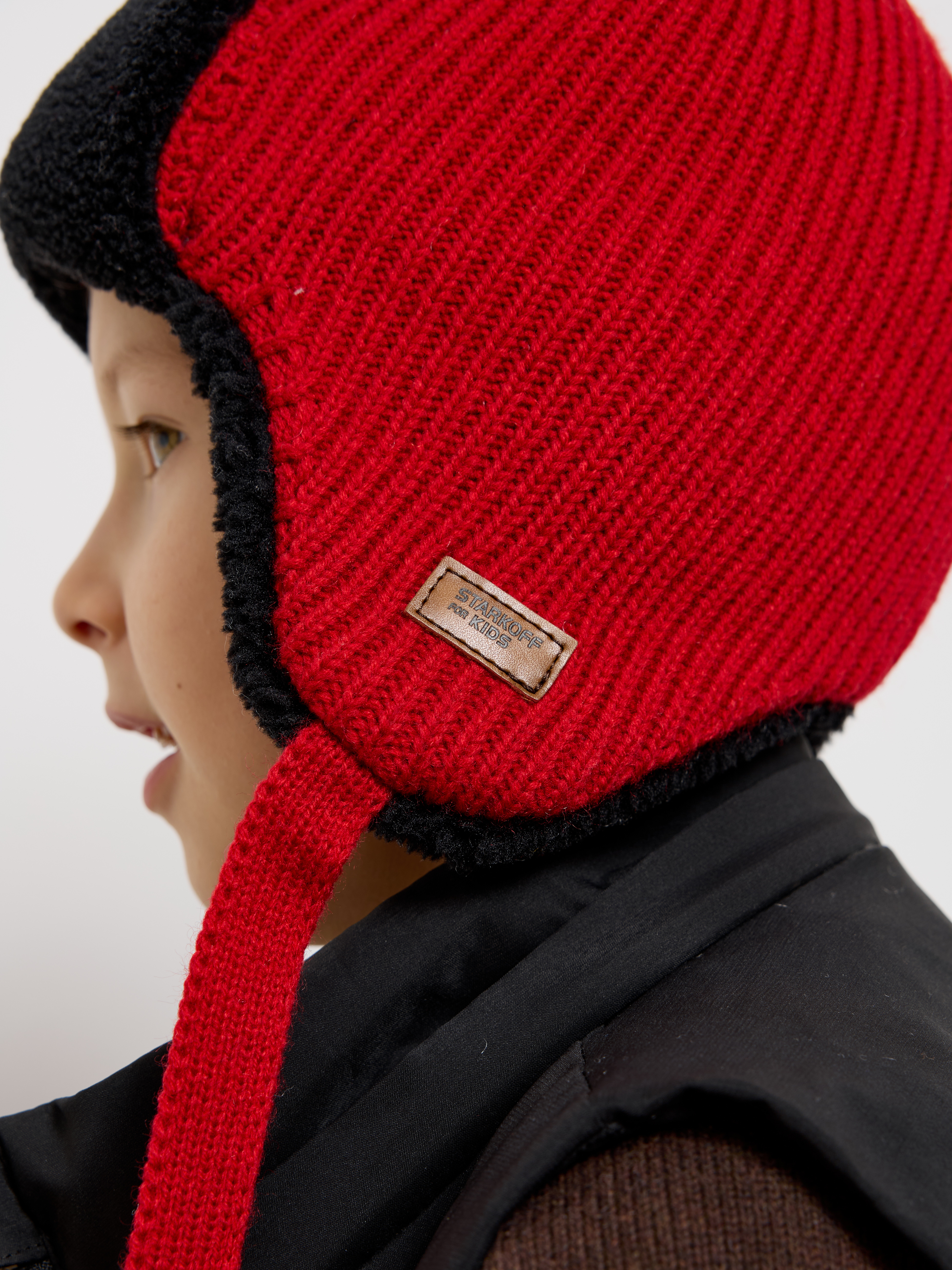 Шапка-ушанка Starkoff Kids Д301122/01 - фото 3